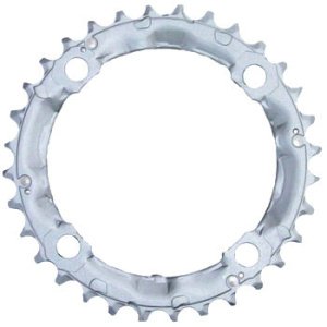 (510) Deore - 4 arm Chainring 32T Silver