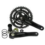 (590) Deore 9 Spd Crankset (2 Pc) w/BB Parts