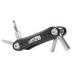 7 IN 1 FOLDING TOOL Black