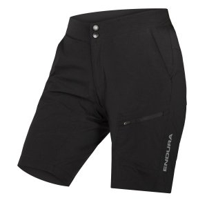 Endura WOMEN'S Humvee LITE Short CORE Black מכנסי רכיבה נשים עם בטנה מתפרקת