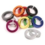 ODI Handlebar Lockrings זוג טבעות נעילה לכידון עם פקקים