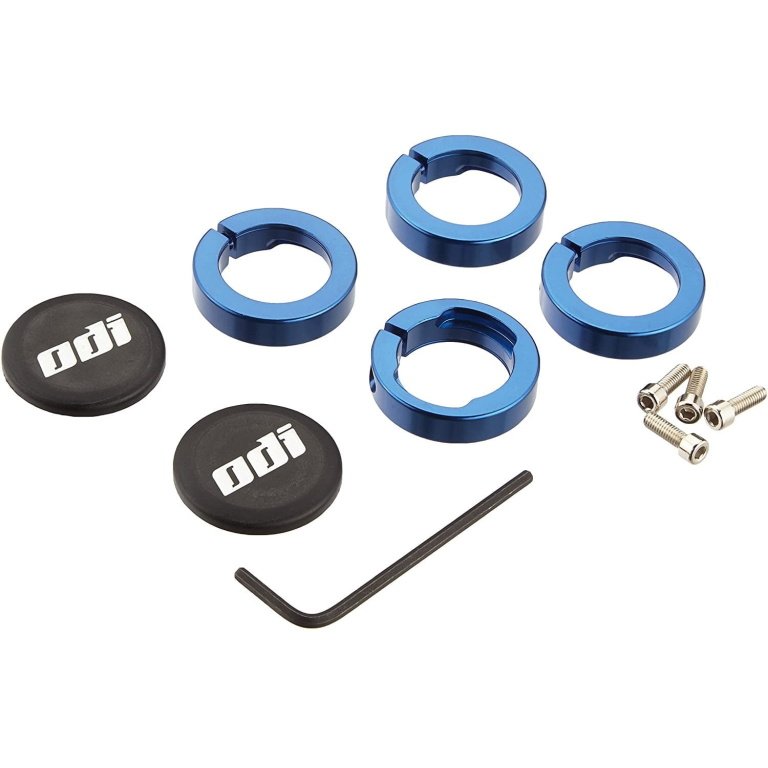 ODI Handlebar Lockrings זוג טבעות נעילה לכידון עם פקקים