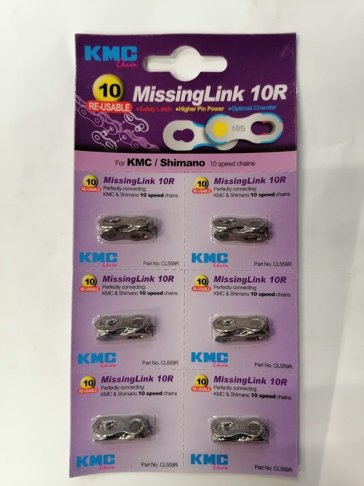 KMC Missing Link 10R חולית חיבור מהיר 10 הילוכים