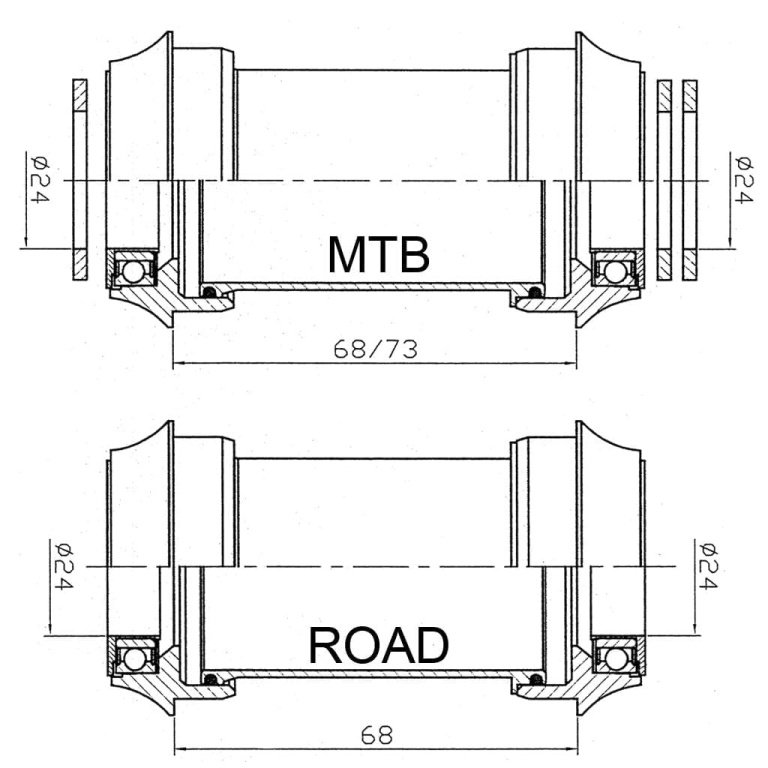 Sumart PF30T24S ציר מרכזי