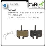 Cervo DK-61 Avid Juicy רפידות מעצור דיסק