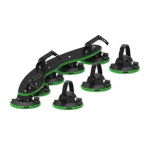 TreeFrog Pro 3 – מנשא אופניים ואקום ל־3 זוגות (ללא גגון/וו גרירה) מתאים גם ל-MTB
