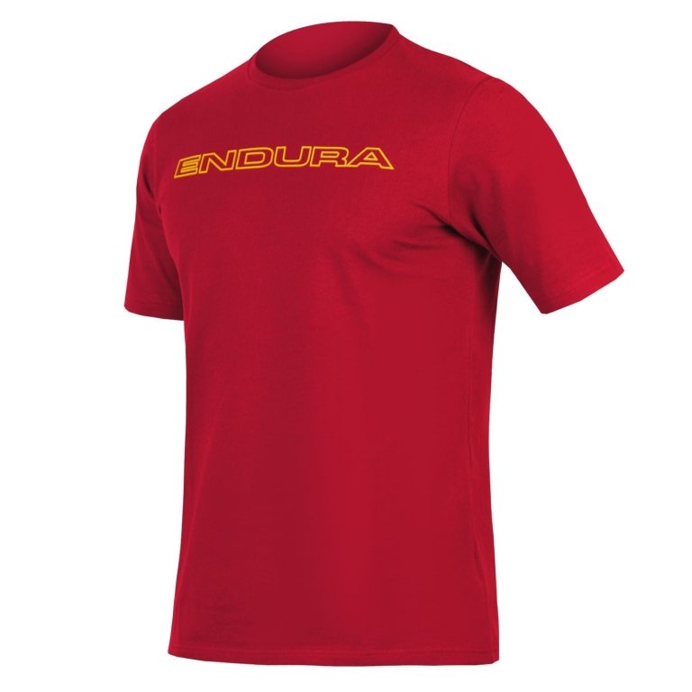 Endura One Clan Carbon T Rust Red – חולצת טי