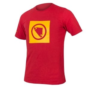 Endura One Clan Icon T Red – חולצת טי