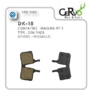 Cervo DK-18 Magura MT5 רפידות מעצור דיסק
