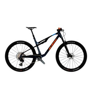 KTM Scarp MT Master 2026 – אופני הרים מקצועיים (SRAM X0 1×12, Transparent Blue on Carbon)