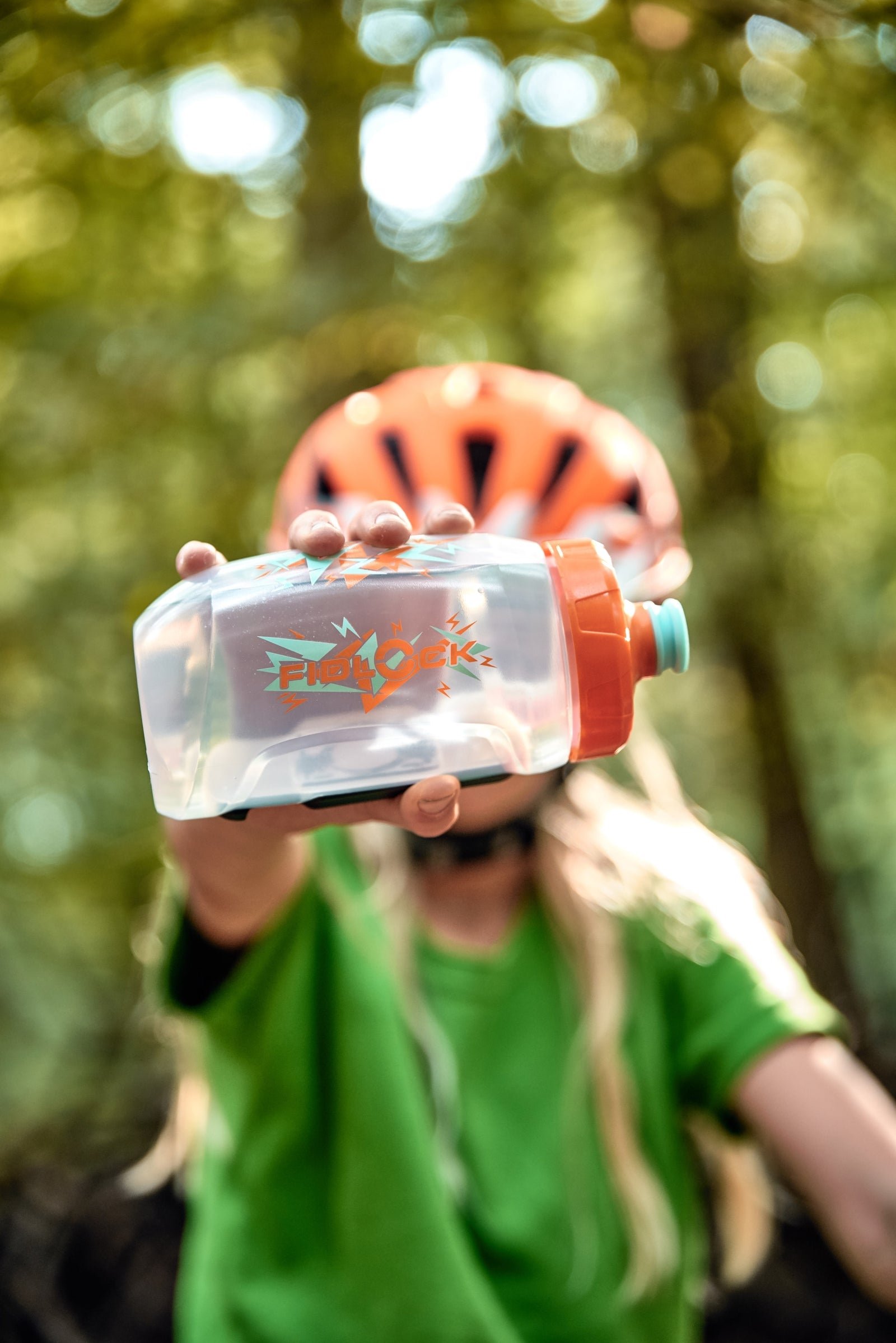 Fidlock TWIST bottle 450 kids – בקבוק מגנטי לילדים 450 מ"ל + בסיס לאופניים – תמונה 3