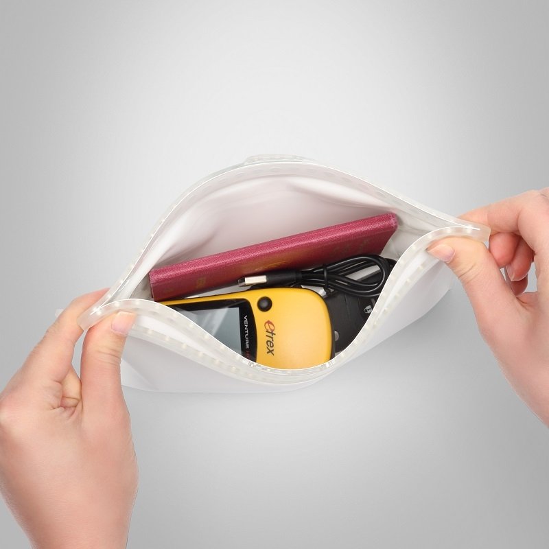 Fidlock HERMETIC dry bag multi – נרתיק אטום למים בגודל ארנק, לבן – תמונה 2