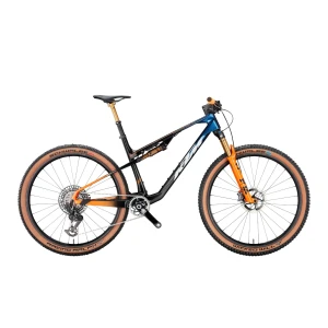KTM Scarp MT Exonic 2026 – אופני הרים מקצועיים (SRAM XX SL Transmission 1×12, Carbon+Blue+Orange)