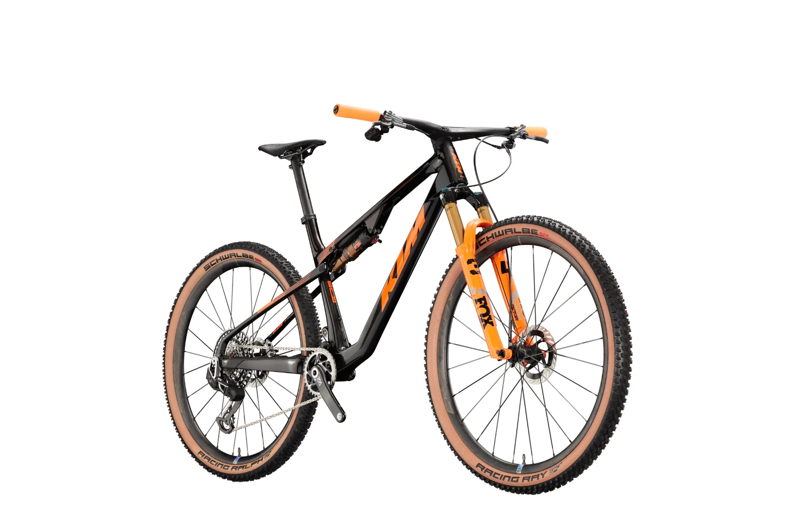KTM Scarp MT Exonic 2025 – אופני הרים מקצועיים (SRAM XX SL Transmission 1×12, Transparent Orange) – תמונה 2