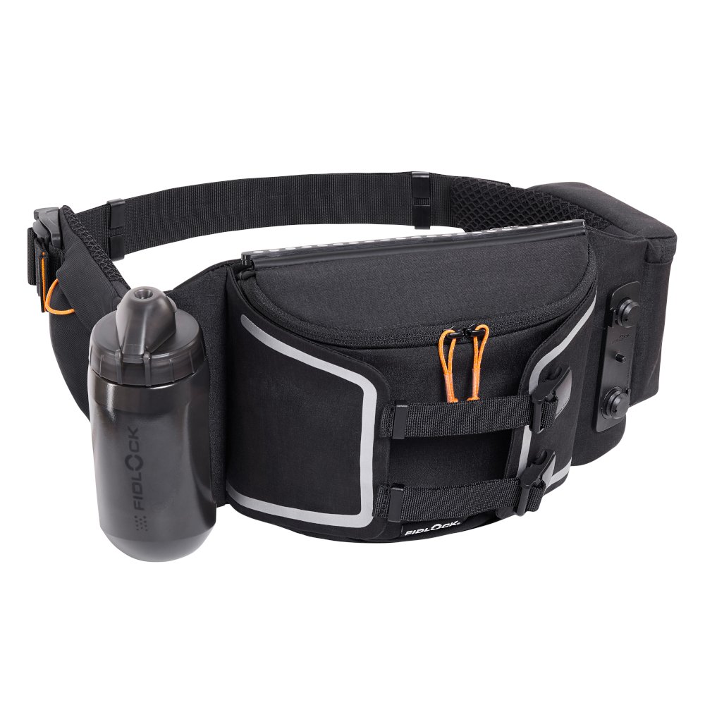 Fidlock HIP BELT double – חגורת מותן 2.5 ליטר עם שני בסיסי TWIST ובקבוק 450