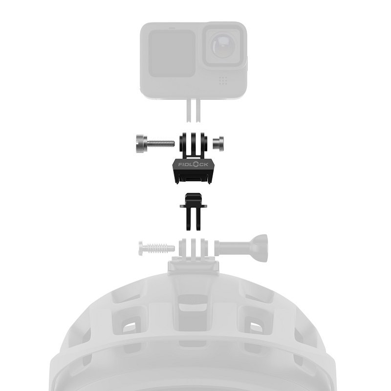 Fidlock PINCLIP action cam mount – מתאם מגנטי להחלפה מהירה של מצלמת אקשן
