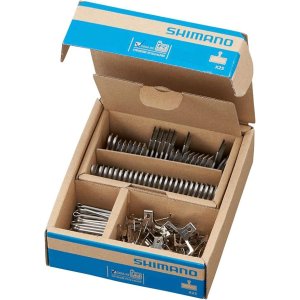 רפידות רזין וקפיץ Shimano G05A-RX (קופסה 25 יח')