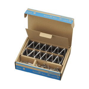 רפידות רזין וקפיץ Shimano J05A-RF עם צלעות קירור (קופסה 25 יח')