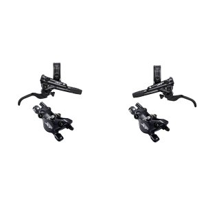 סט בלמי דיסק מורכבים קדמי + אחורי Shimano (8100) XT
