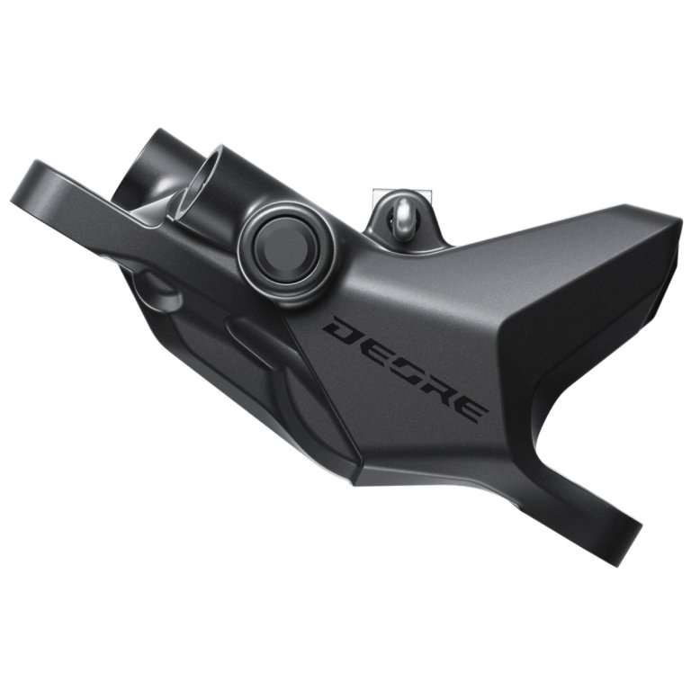 קליפר בלם דיסק הידראולי קדמי/אחורי Shimano (6200) Deore עם רפידת רזין G05S-RX ללא מתאם – קליפר בלבד, ללא ידית וצינור