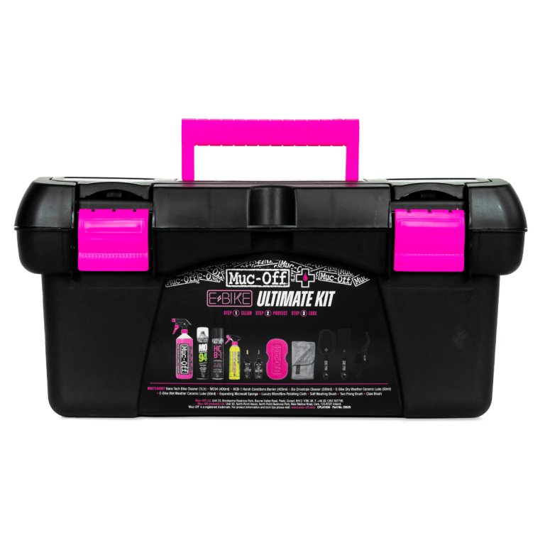 Muc-Off Ebike Ultimate eBike Clean Protect & Lube Kit ערכת ניקוי, הגנה ושימון לאופניים חשמליים