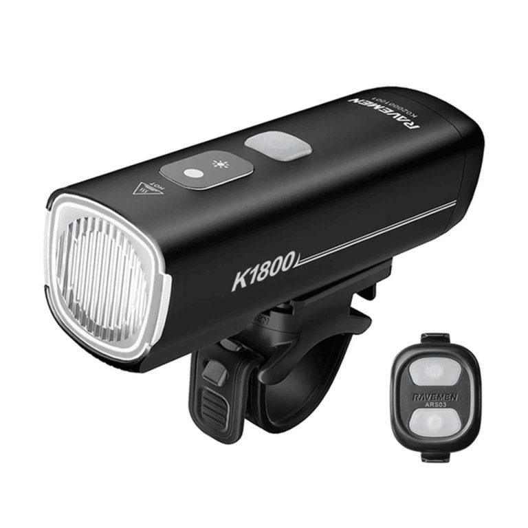 Ravemen K1800 פנס קדמי לאופניים