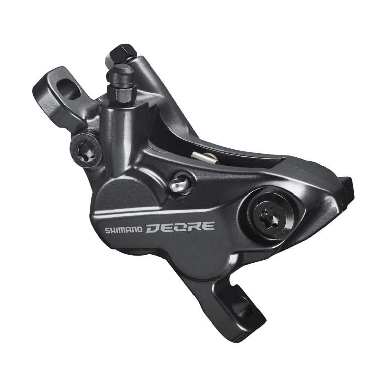 בלם דיסק הידראולי Shimano 6120 Deore קדמי/אחורי עם רפידות רזין G03S ללא מתאם