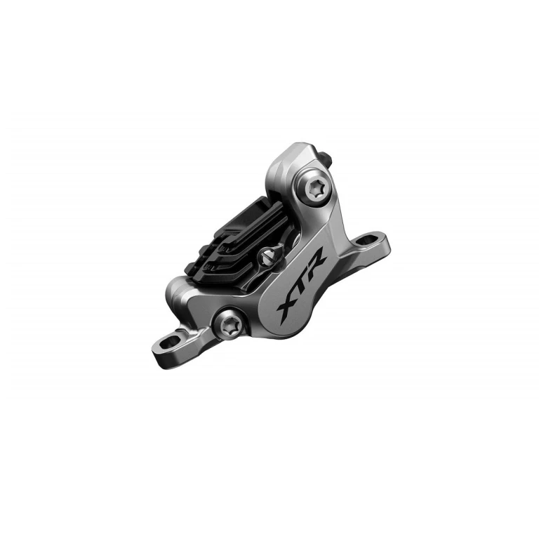 קליפר בלם דיסק הידראולי Shimano 9120 XTR קדמי ואחורי (Post Mount) עם רפידות רזין N03A – קליפר בלבד, ללא ידית וצינור