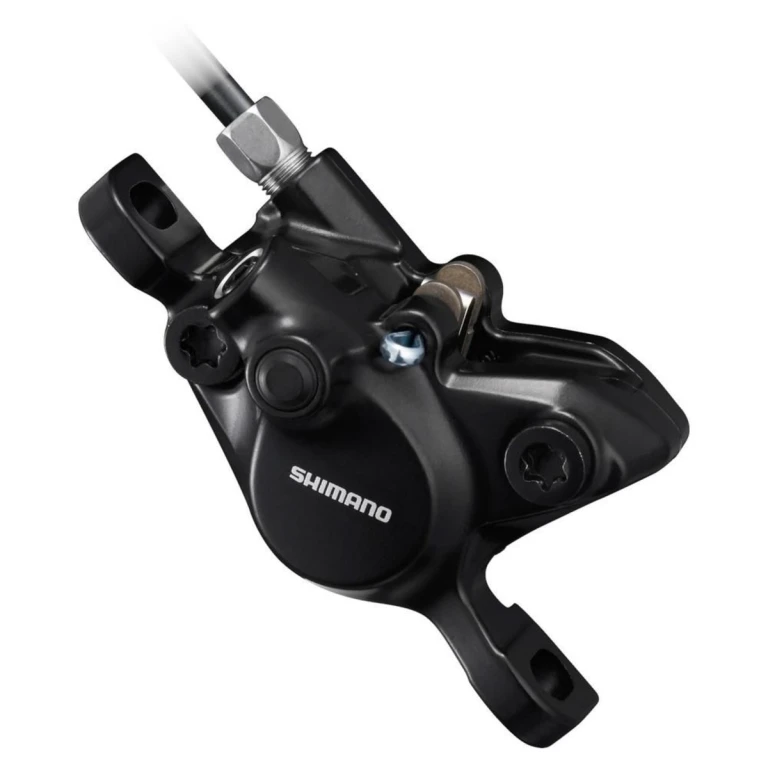 קליפר בלם דיסק הידראולי Shimano MT200 Altus קדמי/אחורי עם רפידות רזין B05S-RX ללא מתאם – קליפר בלבד, ללא ידית וצינור