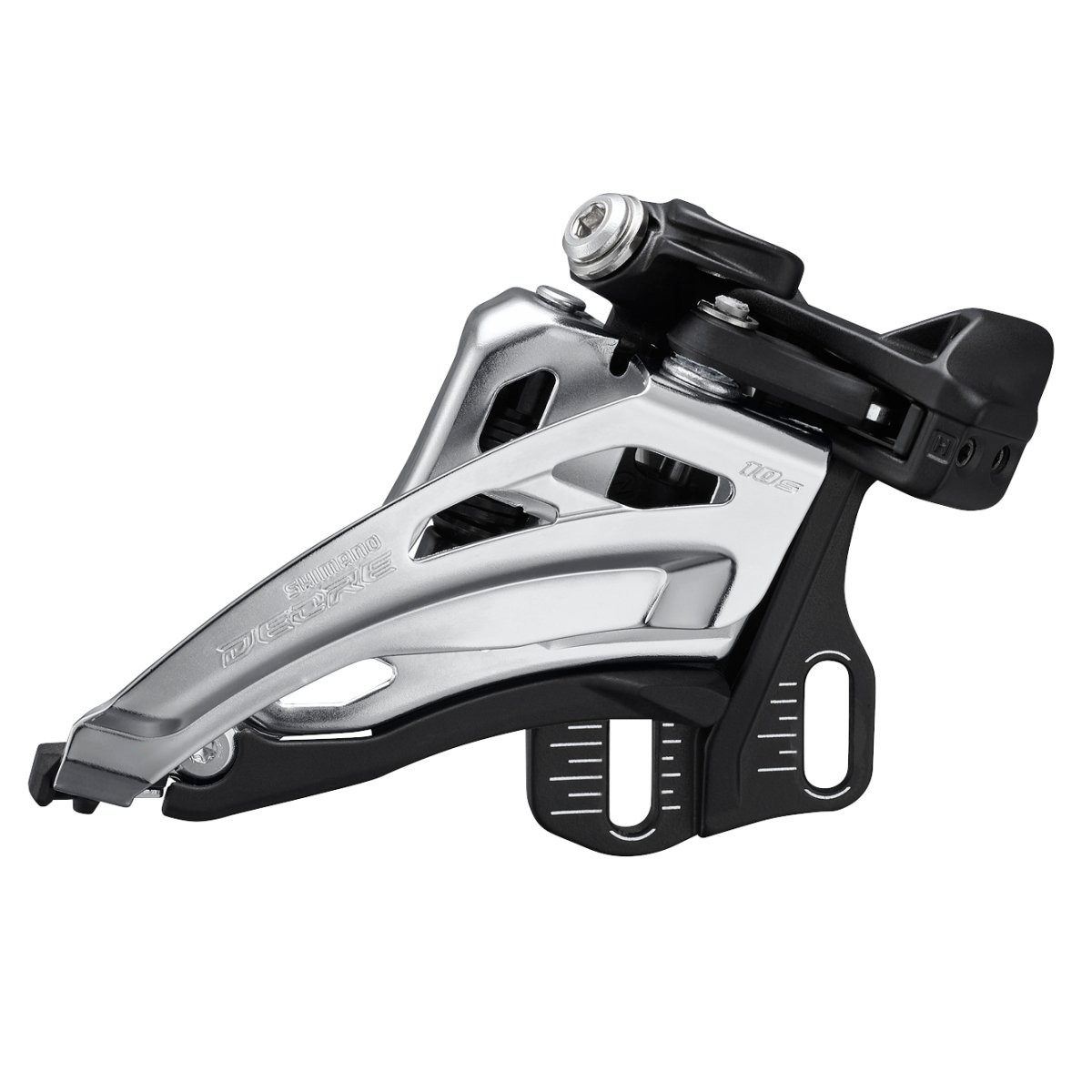 מעביר קדמי כפול 10 הילוכים Shimano (4100) Deore Front Pull, Side Swing – תמונה 3