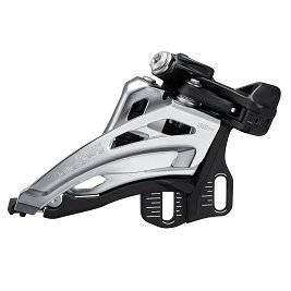 מעביר קדמי כפול 10 הילוכים Shimano (4100) Deore Front Pull, Side Swing