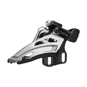 מעביר קדמי כפול 11 הילוכים Shimano (5100) Deore Front Pull, Side Swing