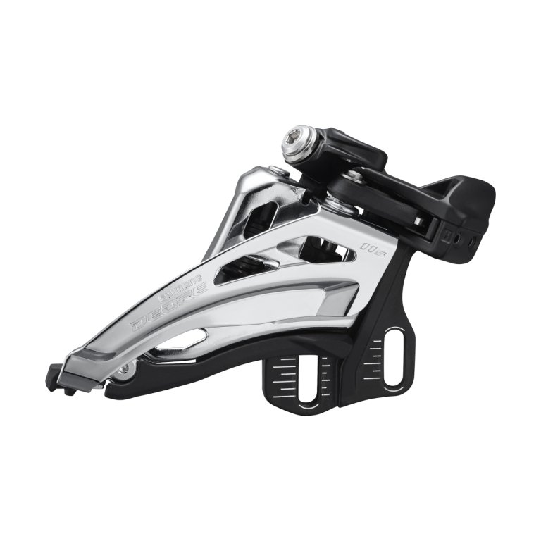מעביר קדמי כפול 11 הילוכים Shimano (5100) Deore Front Pull, Side Swing