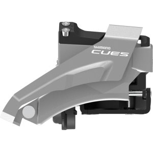מעביר קדמי 2x9/10 הילוכים Shimano (U4000-L) Cues Top Swing, Low Clamp