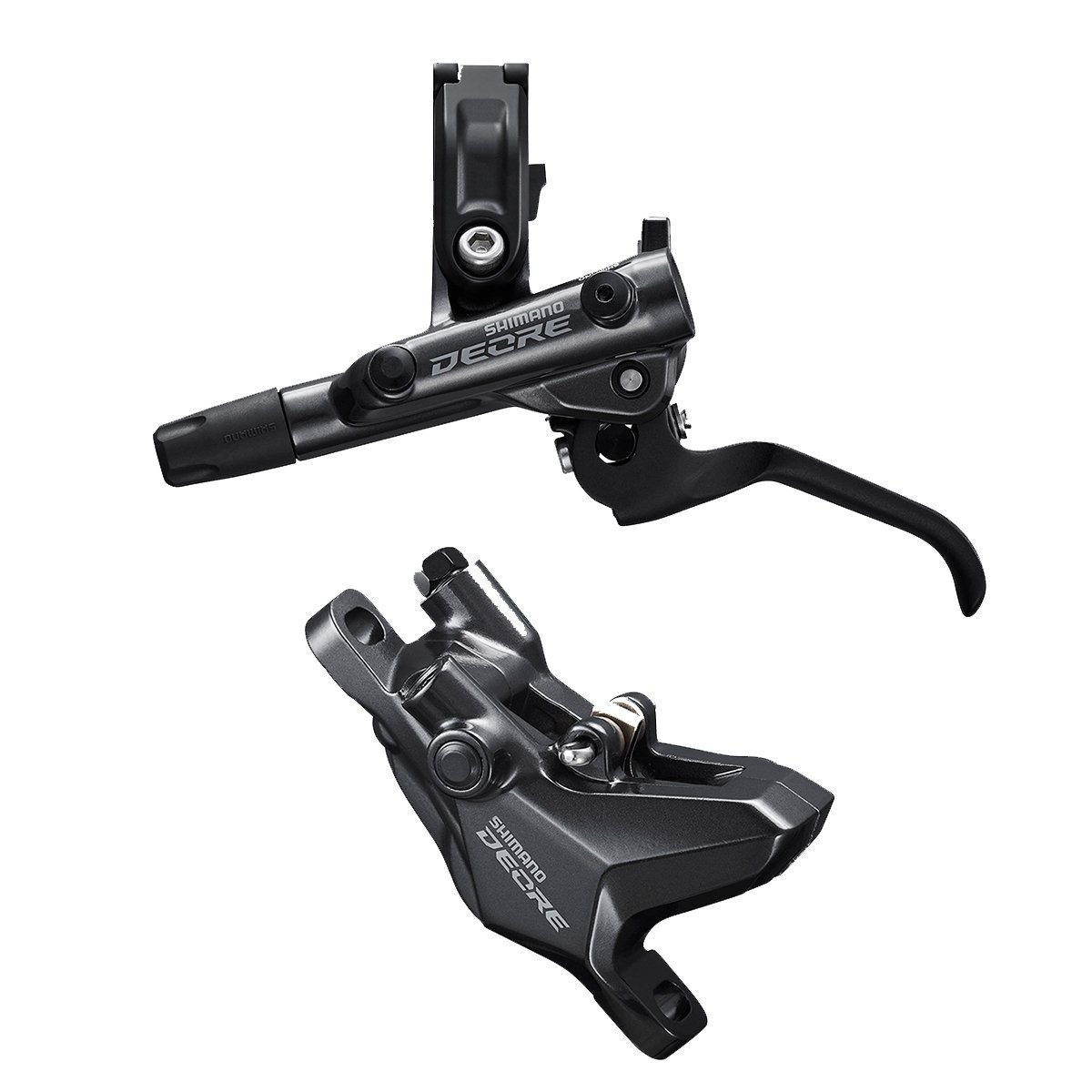 סט בלם דיסק קדמי Shimano M6100 Deore ל-Post Mount