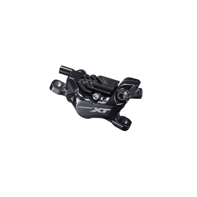 בלם דיסק הידראולי Shimano 8120 XT קדמי/אחורי עם רפידות רזין N03A ללא מתאם