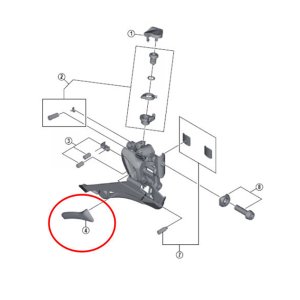 פלטת הגנה Shimano (FDR9100)