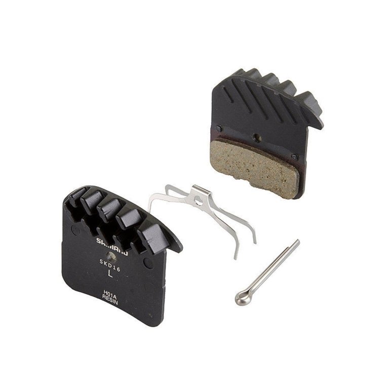 רפידות רזין וקפיץ Shimano H03A-RF עם צלעות קירור