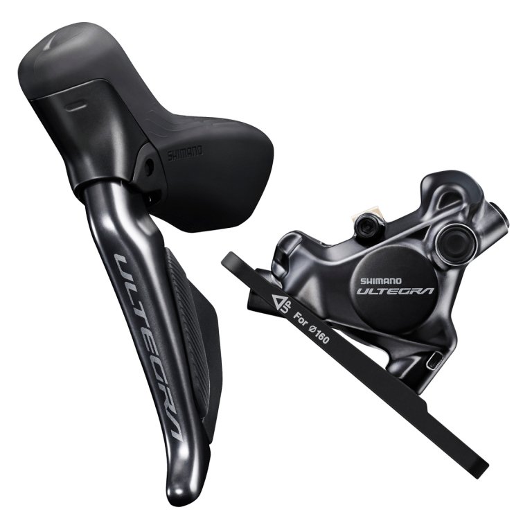 בלם דיסק שמאל/קדמי בלבד Shimano (ST-R8170+BR-R8170) Ultegra Di2