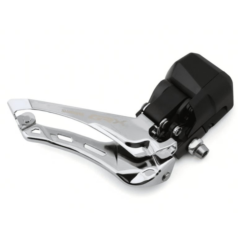מעביר קדמי 12 הילוכים Shimano (RX825) GRX Di2 Down-Swing, סוג Brazed-On