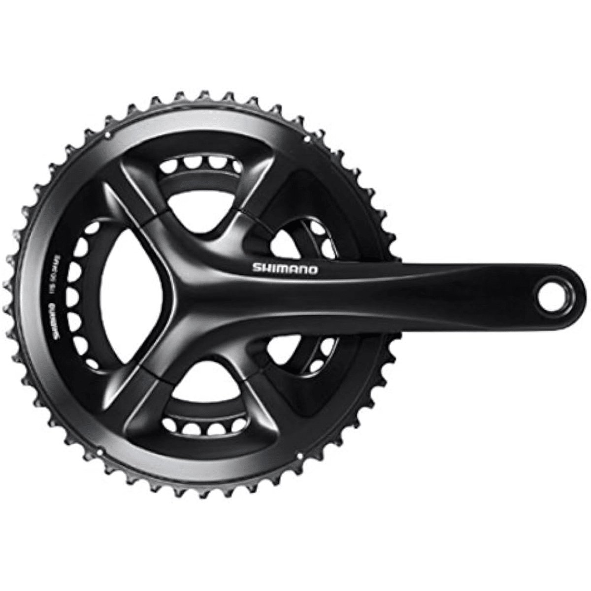 קראנק 11 הילוכים Shimano (RS510) 105 ‏2 חלקים ללא חלקי ציר מרכזי (BB)
