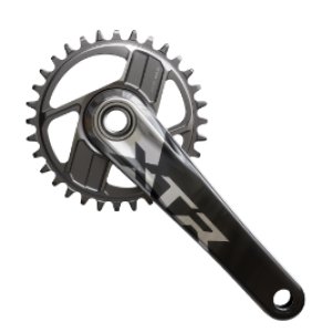 קראנק 12 הילוכים Shimano (M9220) XTR Hollowtech-2 ללא גלגל שיניים