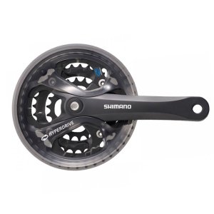 קראנק 7/8 הילוכים Shimano (361) לציר מרובע (Square)