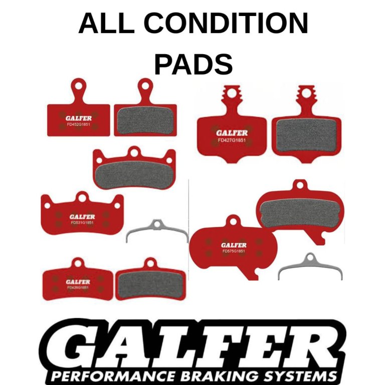 Galfer Advanced G1851 – רפידות לבלם דיסק, תרכובת אדומה