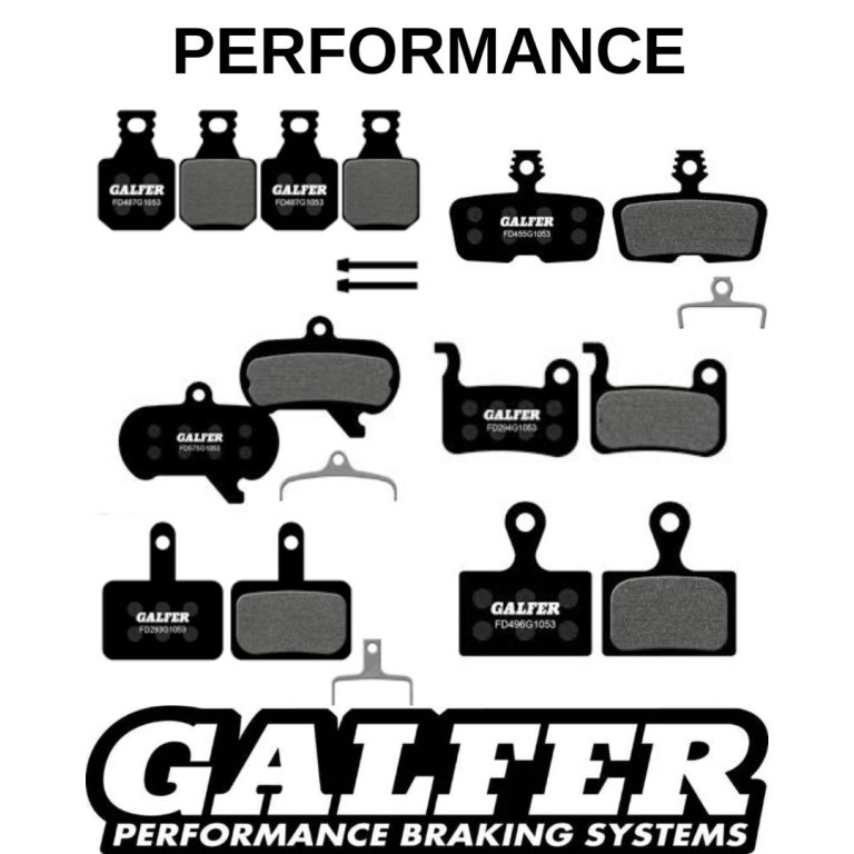 Galfer Performance G1053 – רפידות לבלם דיסק, תרכובת שחורה