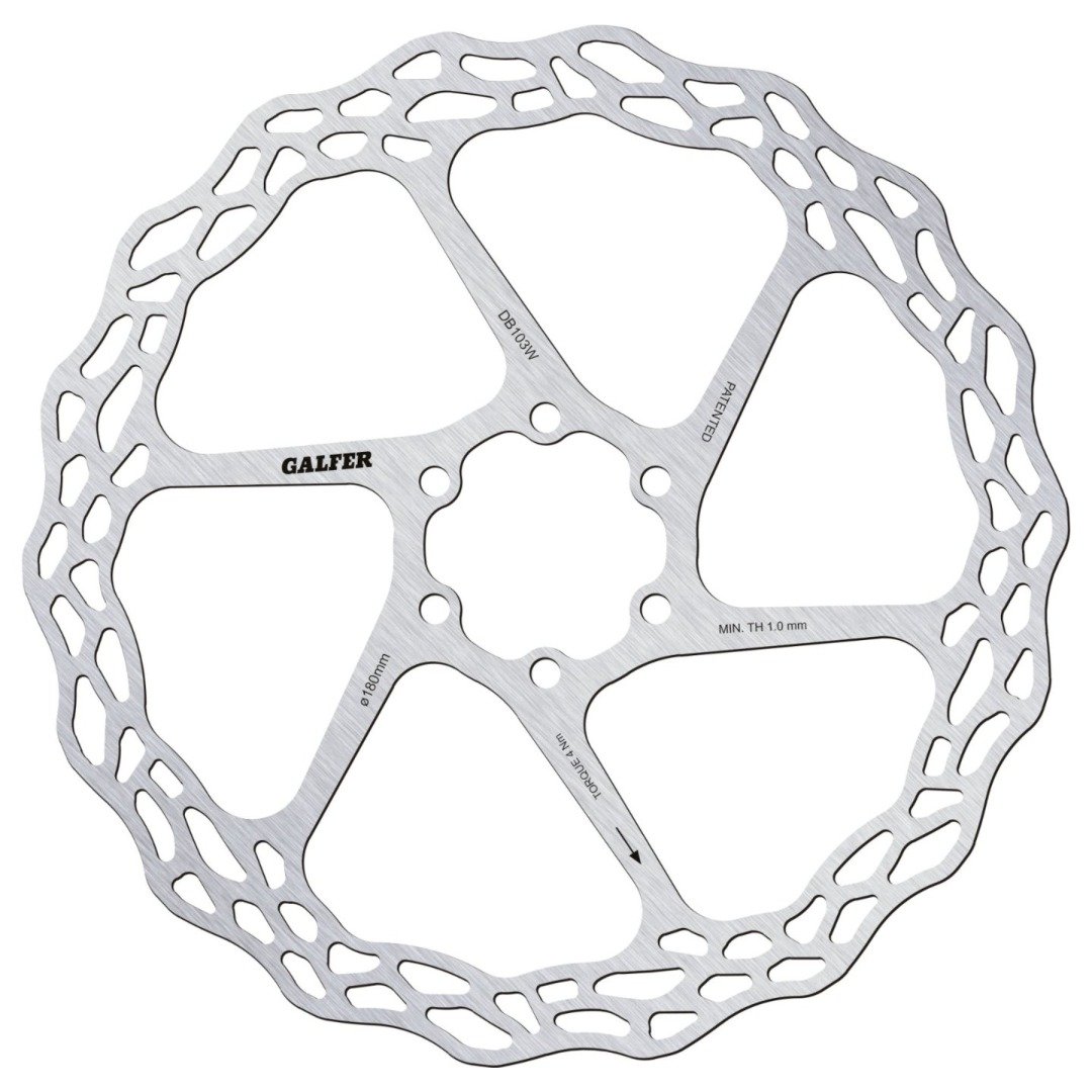 Galfer Wave Road/Gravel 6B – רוטור לבלם דיסק, 6 ברגים
