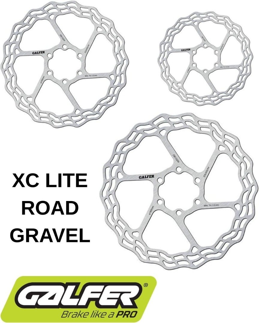 Galfer Wave Road/Gravel 6B – רוטור לבלם דיסק, 6 ברגים