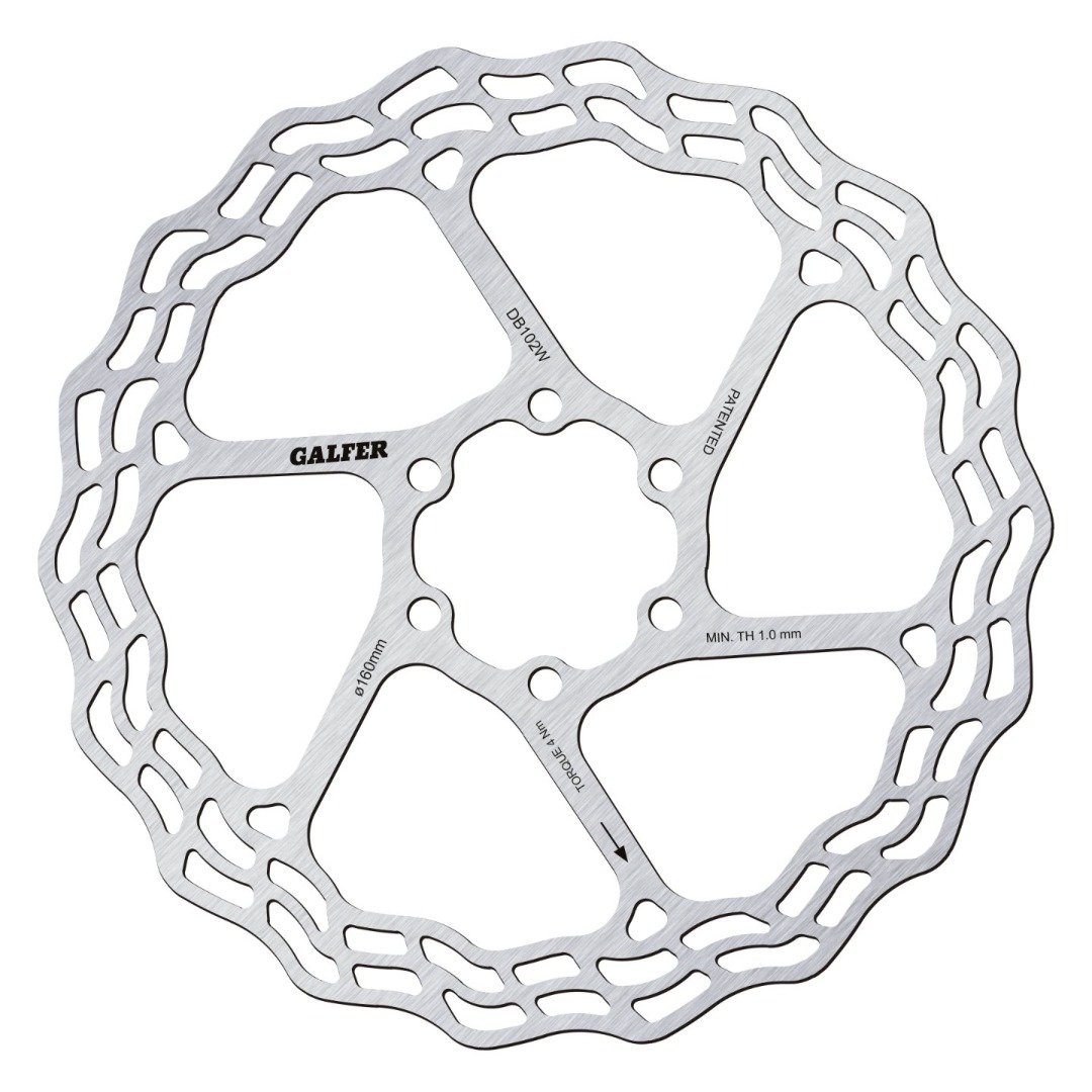 Galfer Wave Road/Gravel 6B – רוטור לבלם דיסק, 6 ברגים