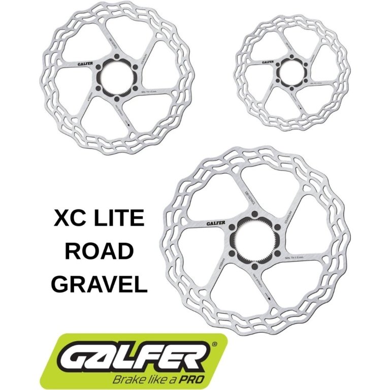 Galfer Wave Road/Gravel Center Lock – רוטור לבלם דיסק, סנטרלוק