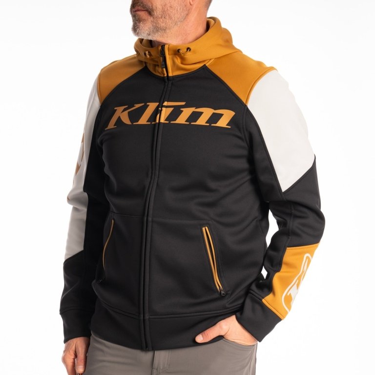 KLIM Stealth – קפוצ'ון פליז עם רוכסן מלא